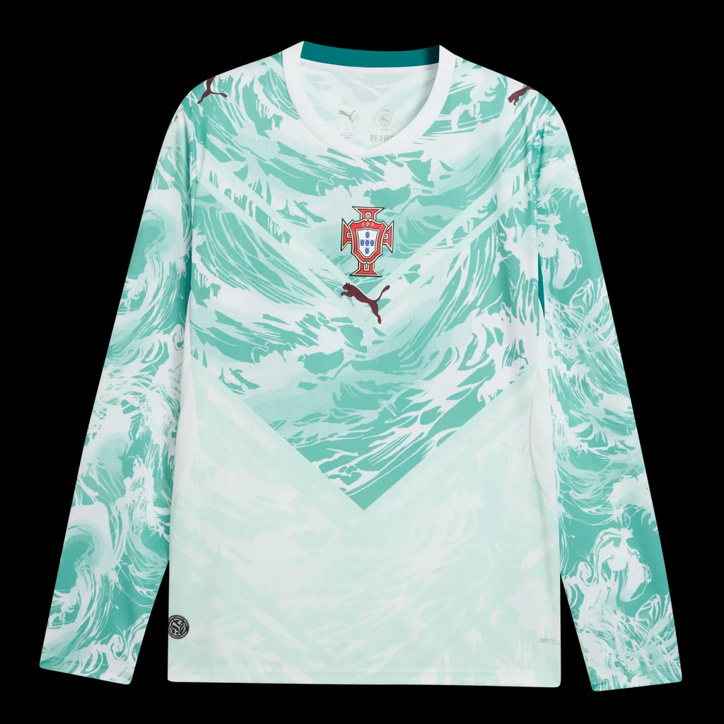 2026 Portugal Men's Stadium Away Long-Sleeve Soccer Jersey