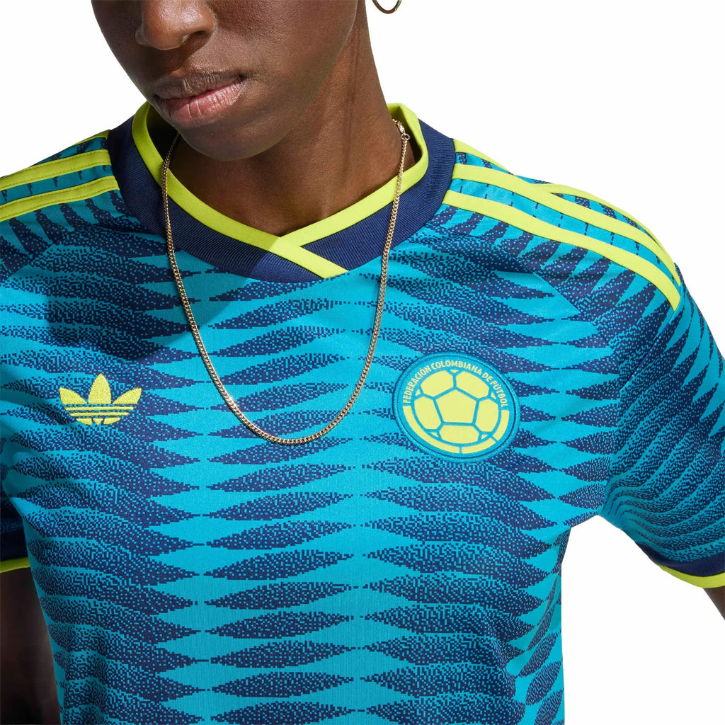 2026 Colombia Women's Stadium Away Soccer Jersey (Custom)