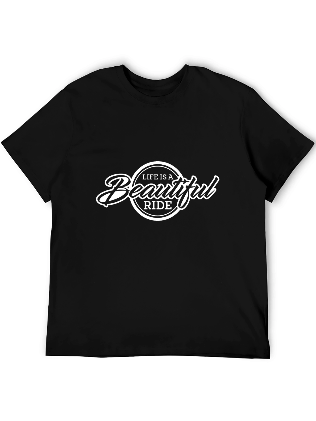 Life is a Beautiful Ride Black T-Shirt