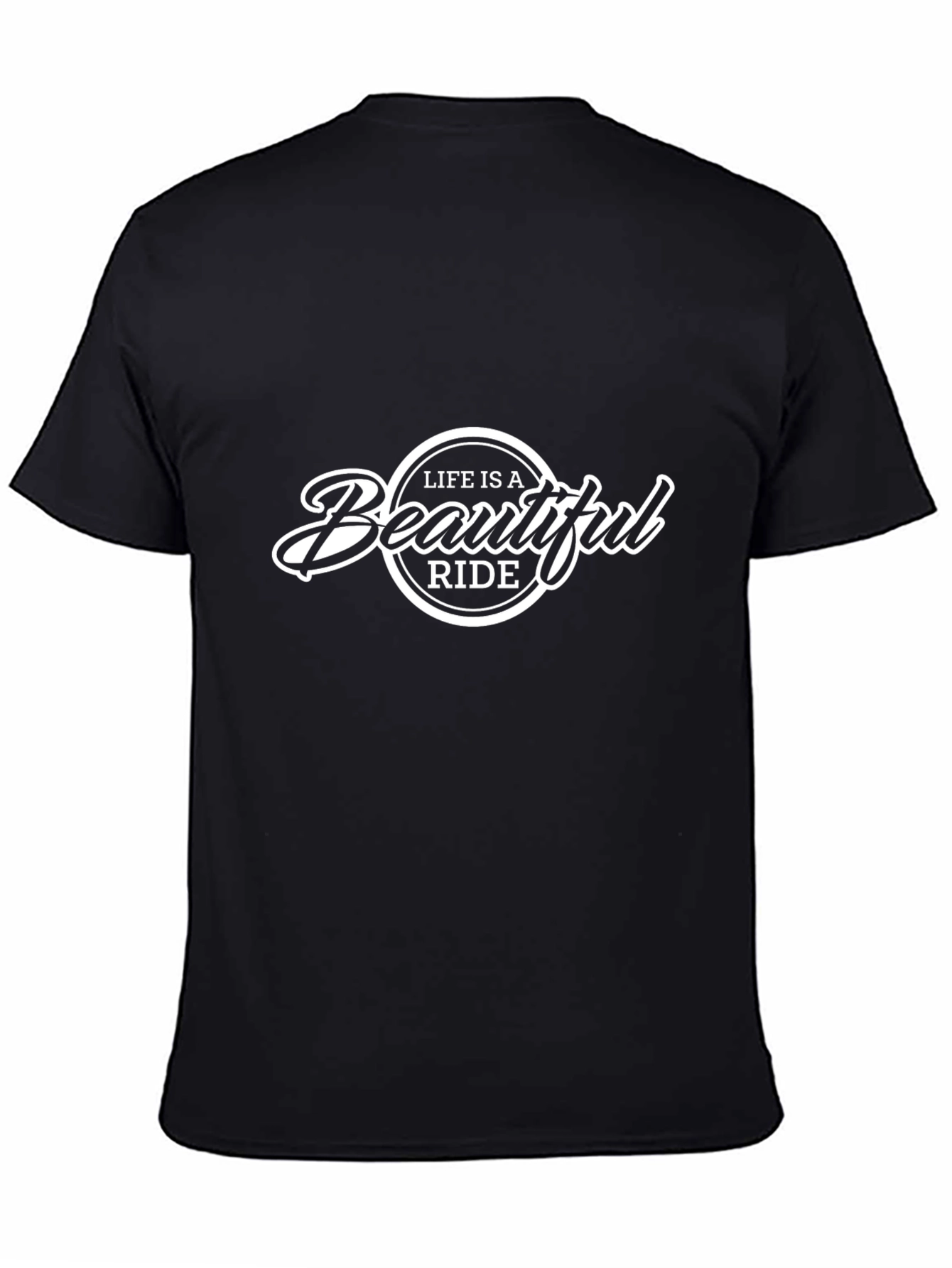Life is a Beautiful Ride Black T-Shirt