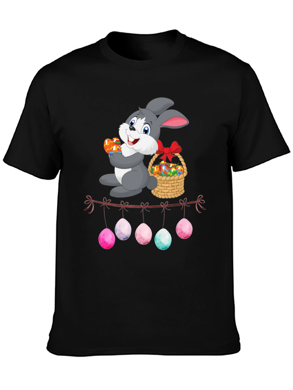 Easter Bunny Egg Garland T-Shirt