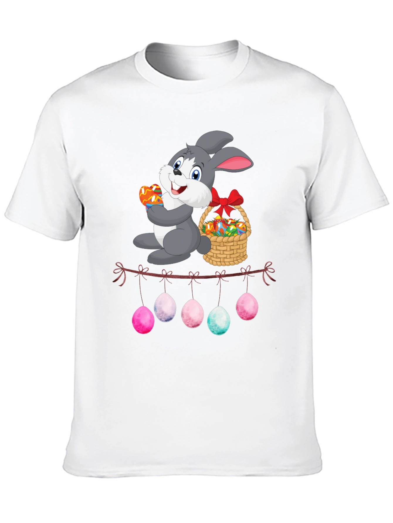 Easter Bunny Egg Garland T-Shirt