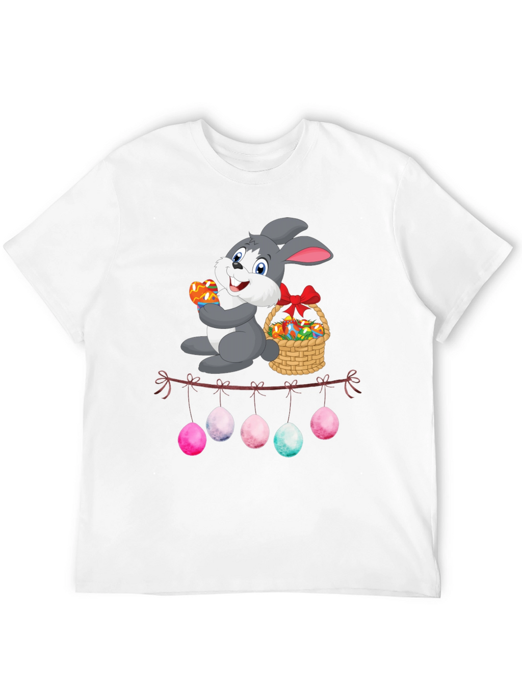 Easter Bunny Egg Garland T-Shirt
