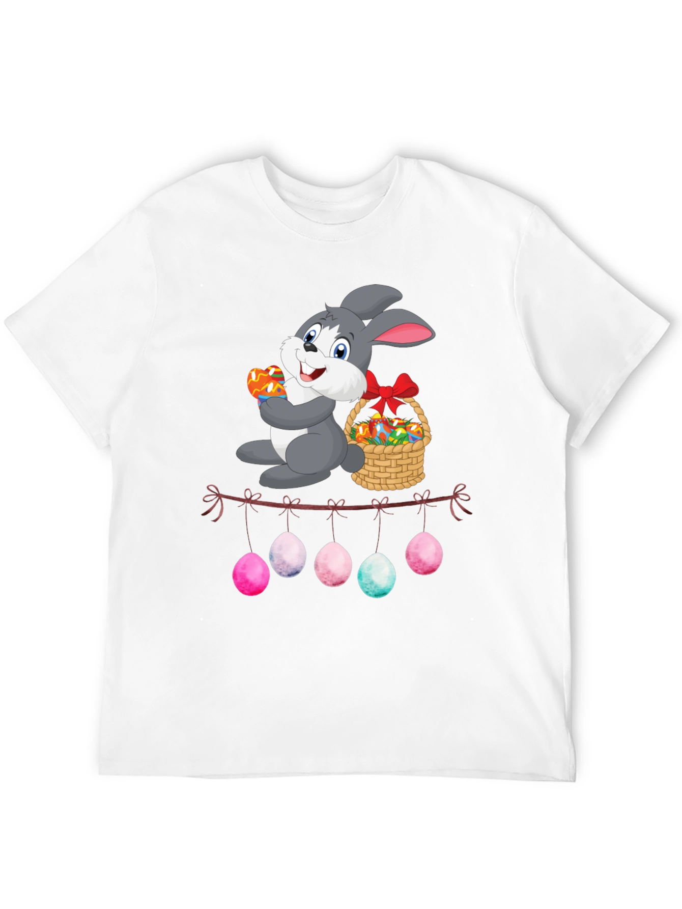 Easter Bunny Egg Garland T-Shirt