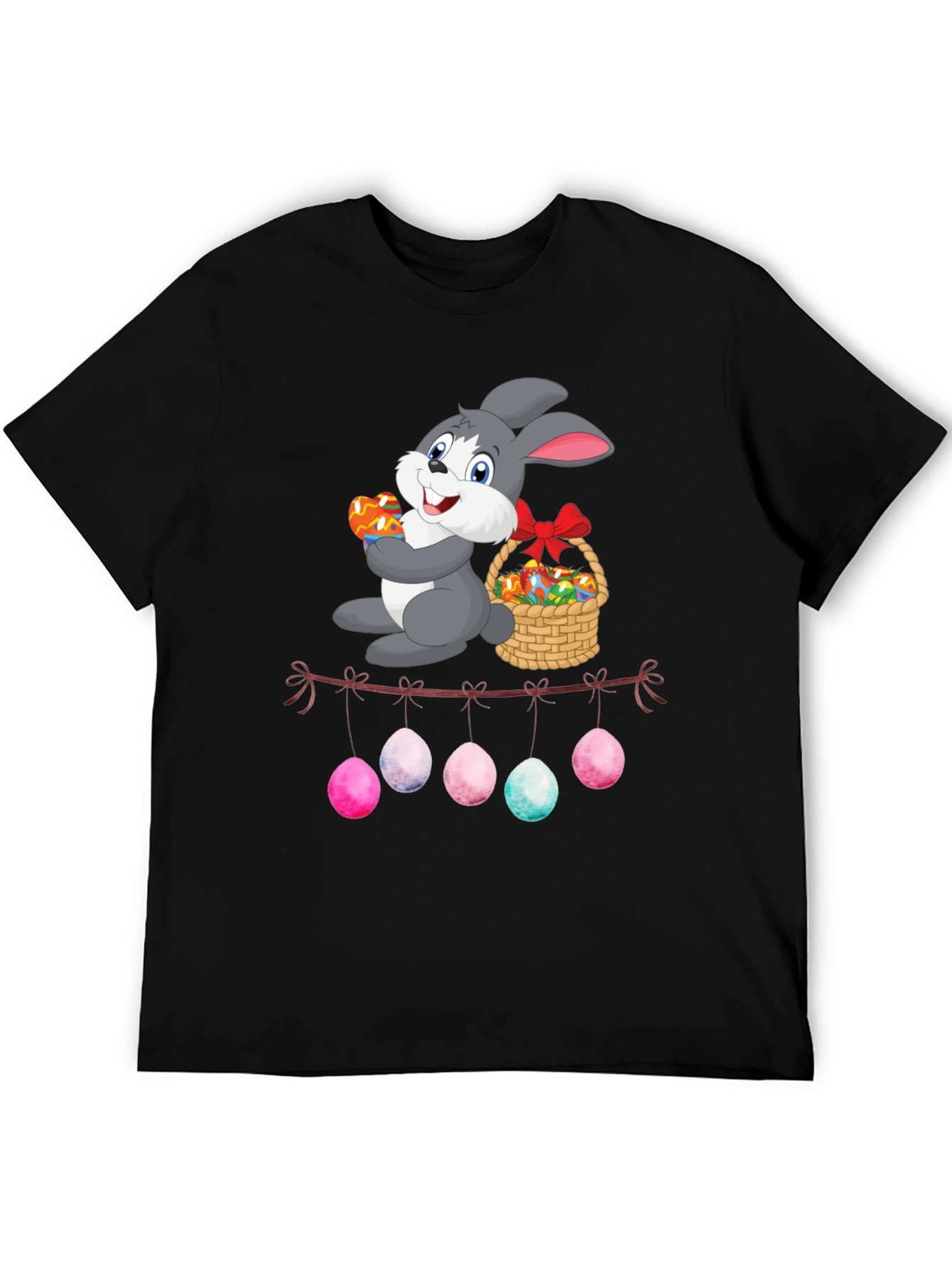 Easter Bunny Egg Garland T-Shirt
