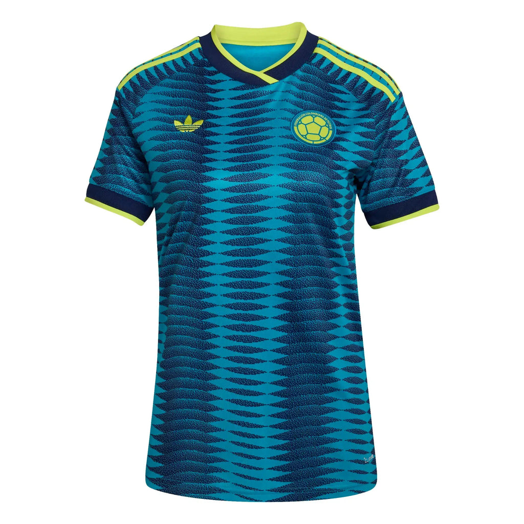 2026 Colombia Women's Stadium Away Soccer Jersey (Custom)