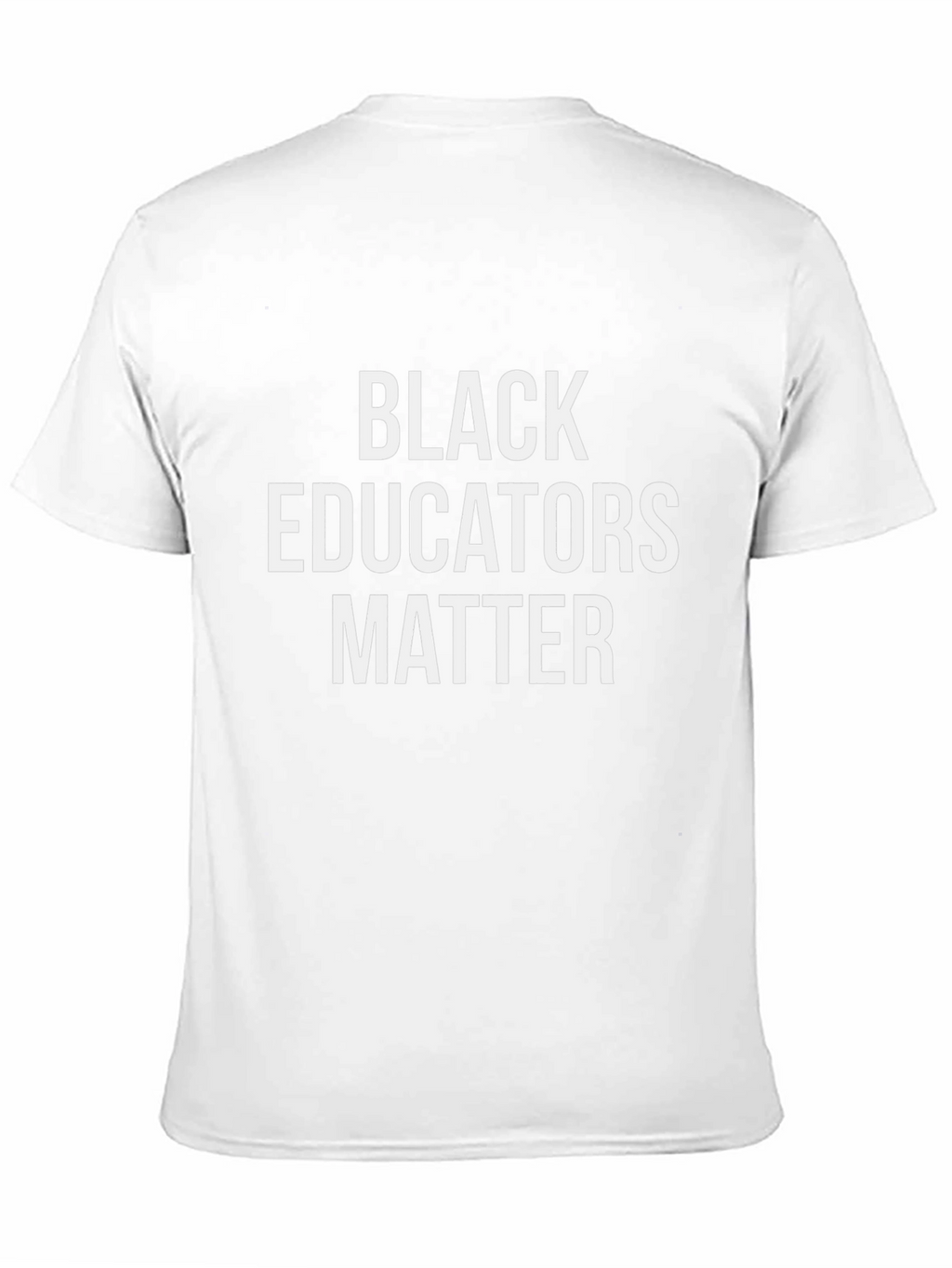 Black Educators Matter T-Shirt Activism
