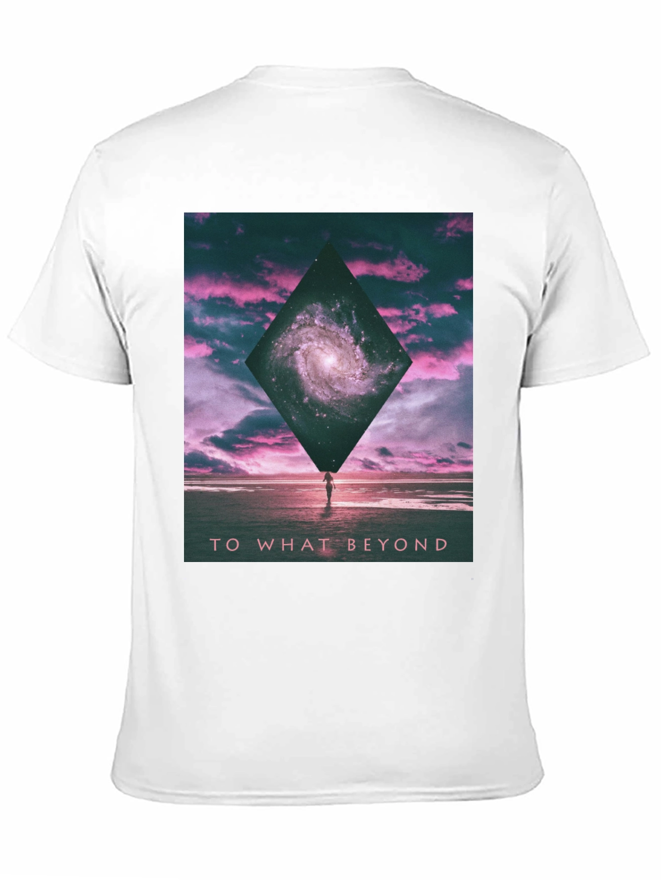 Galaxy Beyond Black Graphic Tee