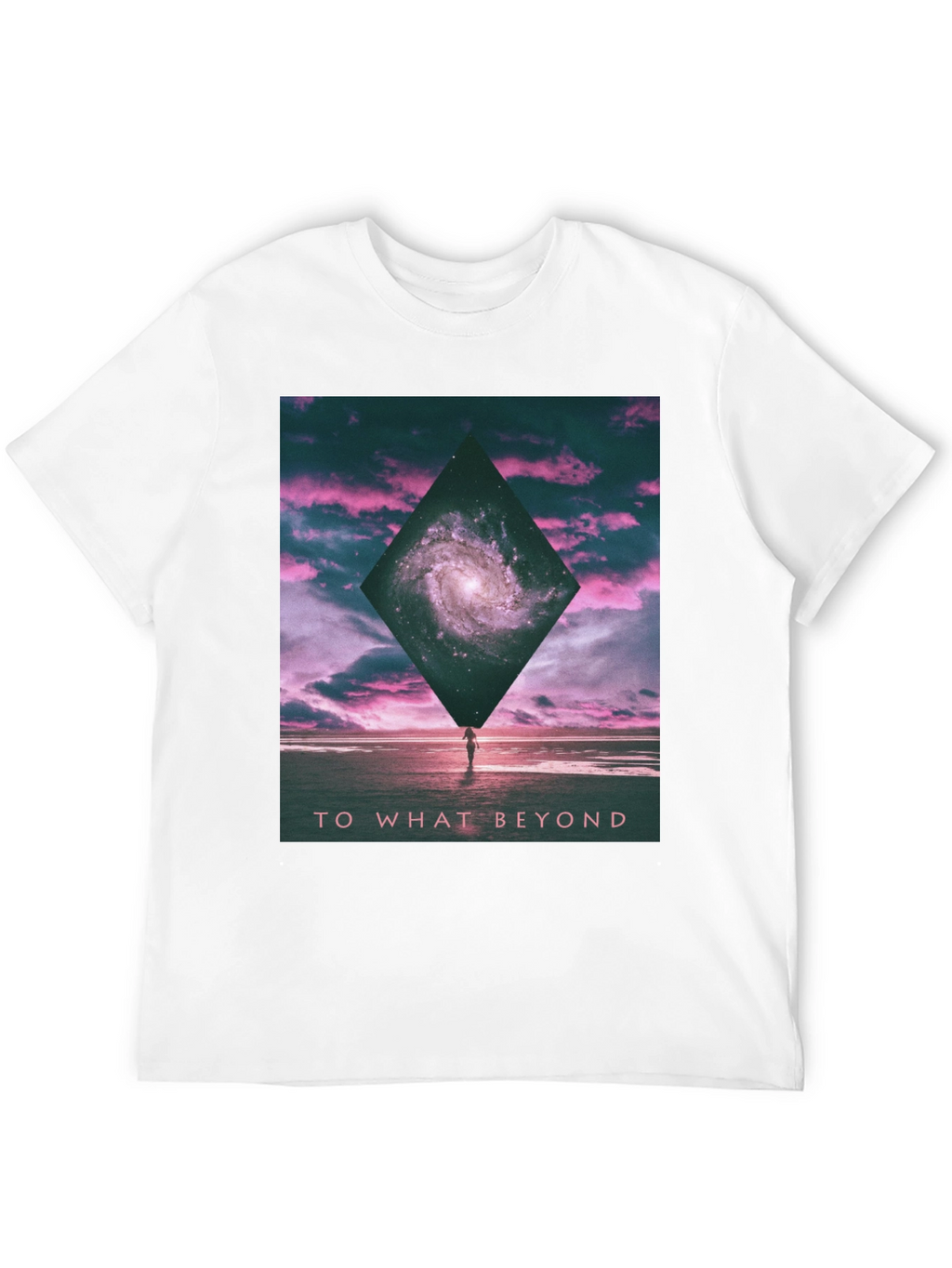 Galaxy Beyond Black Graphic Tee
