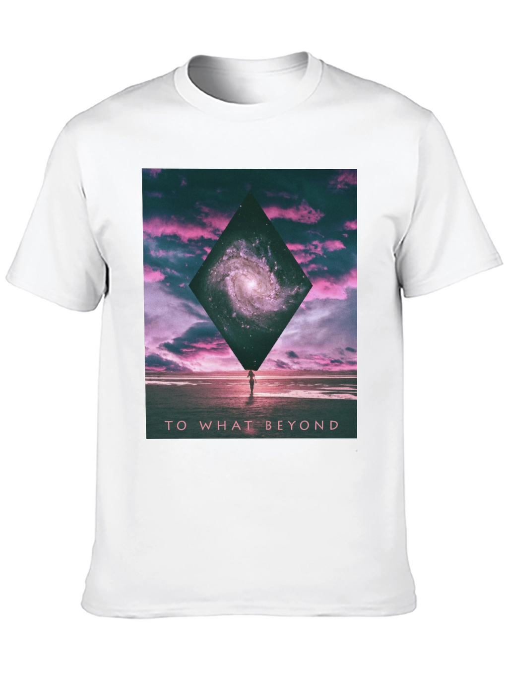 Galaxy Beyond Black Graphic Tee