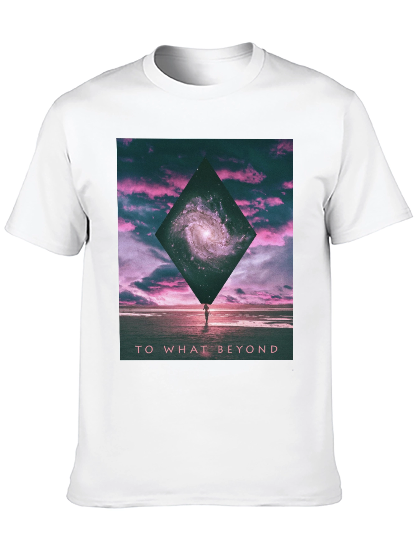 Galaxy Beyond Black Graphic Tee