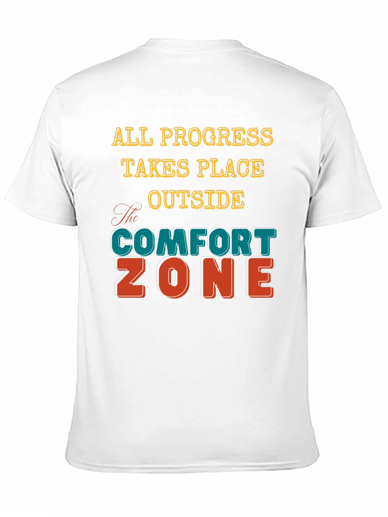 Comfort Zone T-Shirt - Motivational Graphic Tee