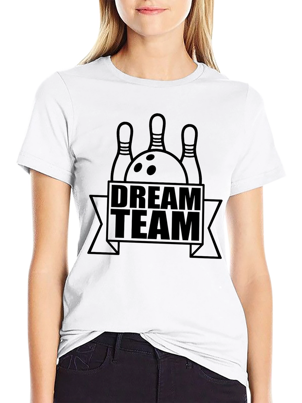 Dream Team Bowling Graphic T-Shirt