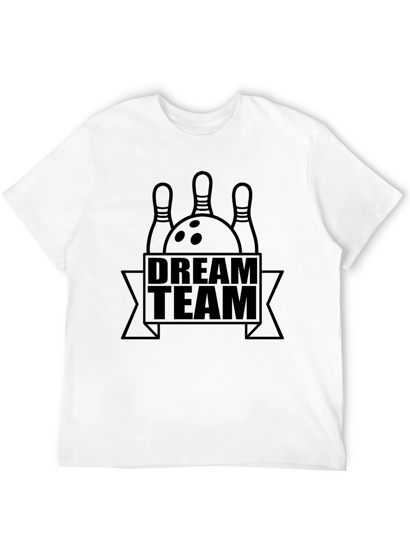 Dream Team Bowling Graphic T-Shirt