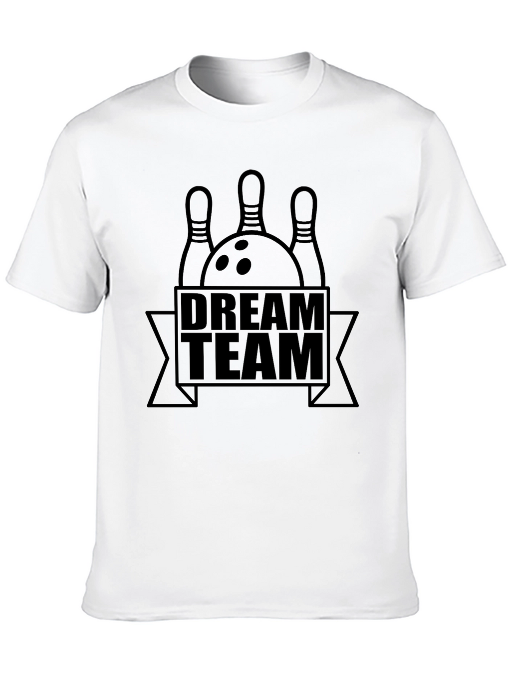Dream Team Bowling Graphic T-Shirt