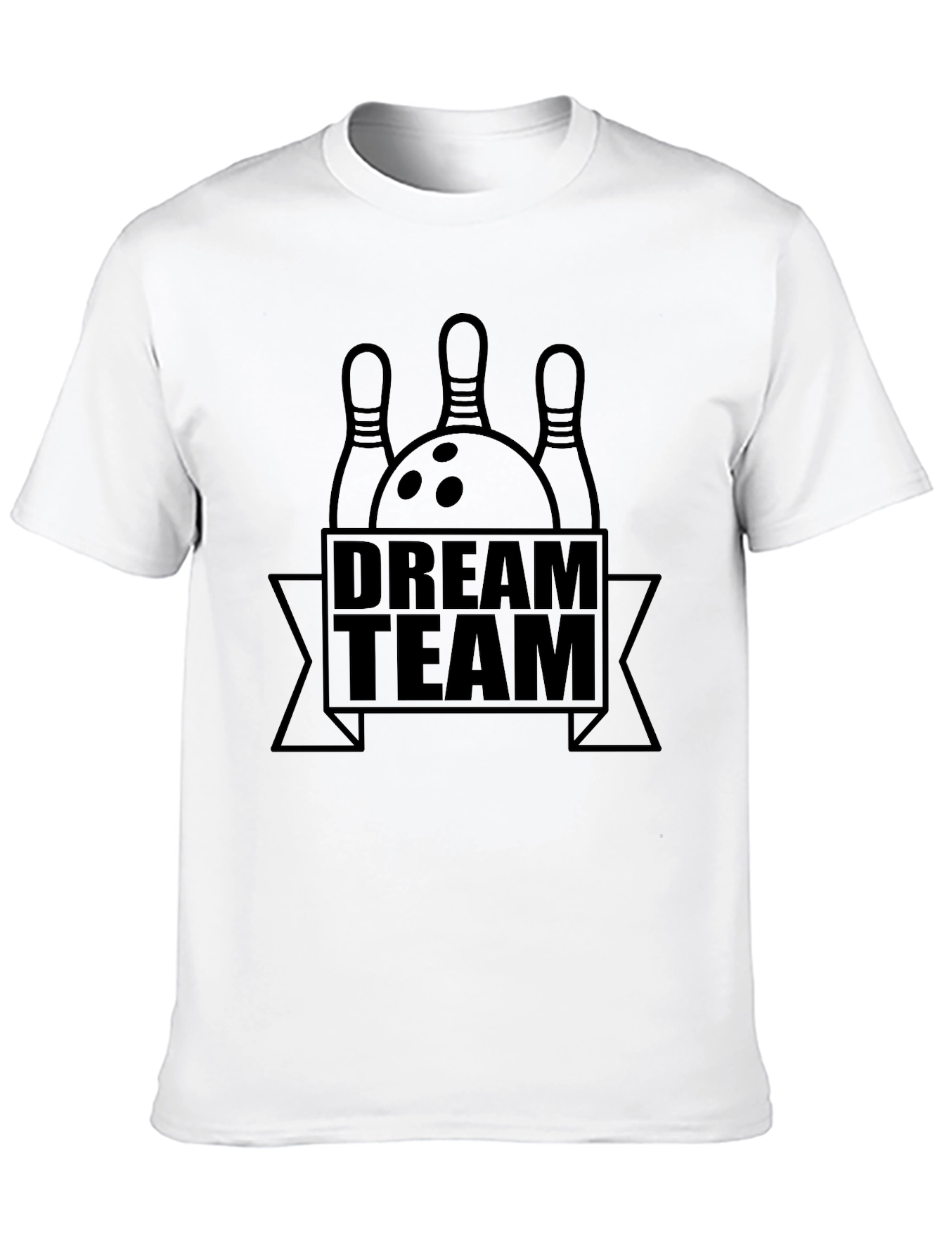 Dream Team Bowling Graphic T-Shirt