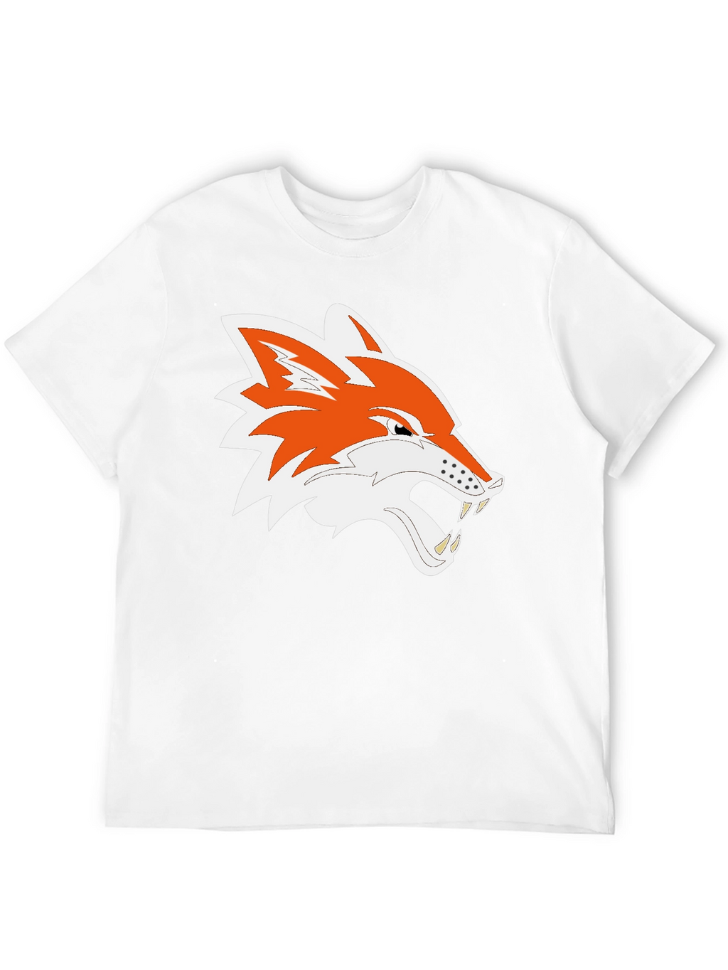 Cool Fox Graphic Black Tee