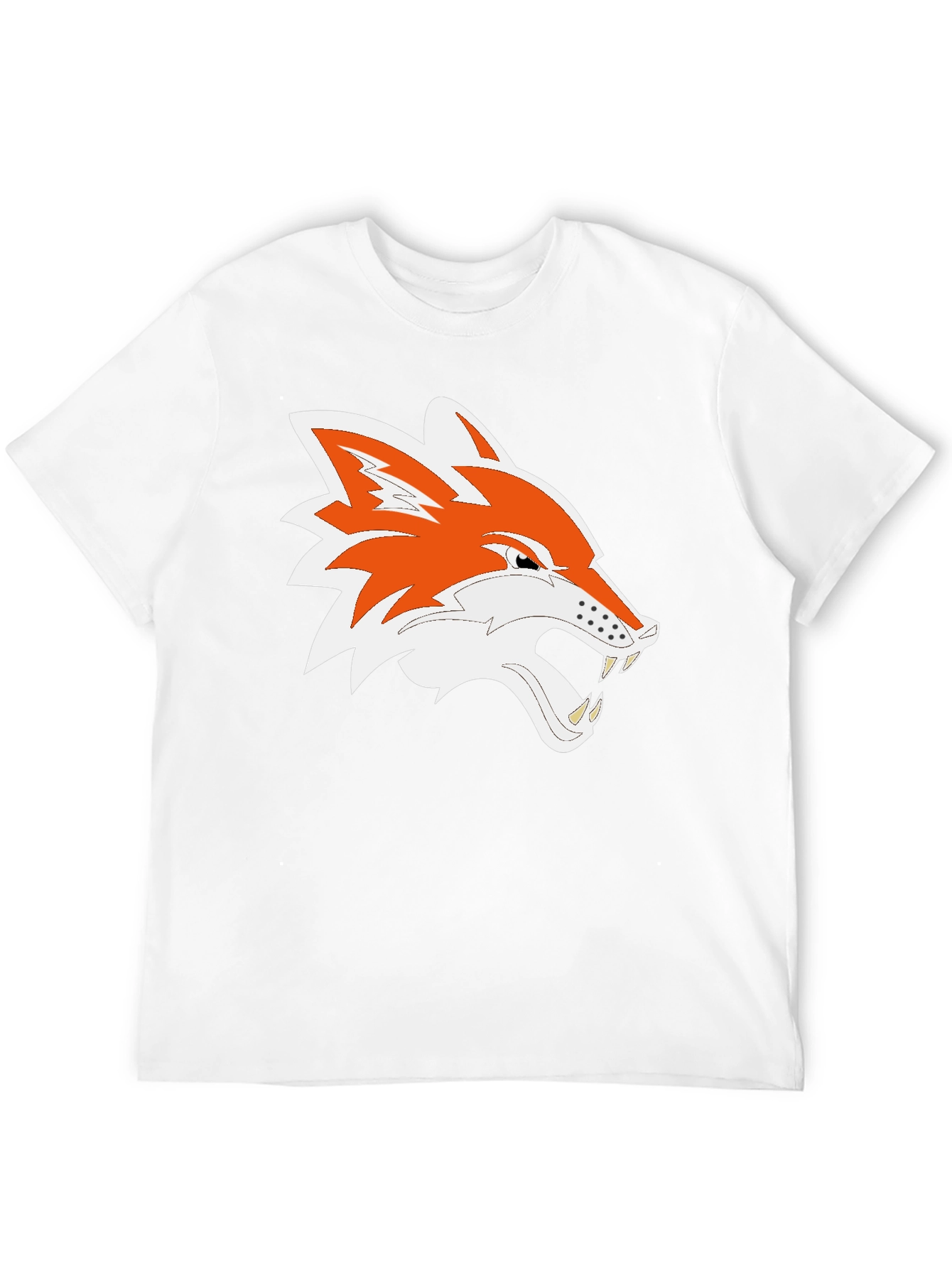 Cool Fox Graphic Black Tee