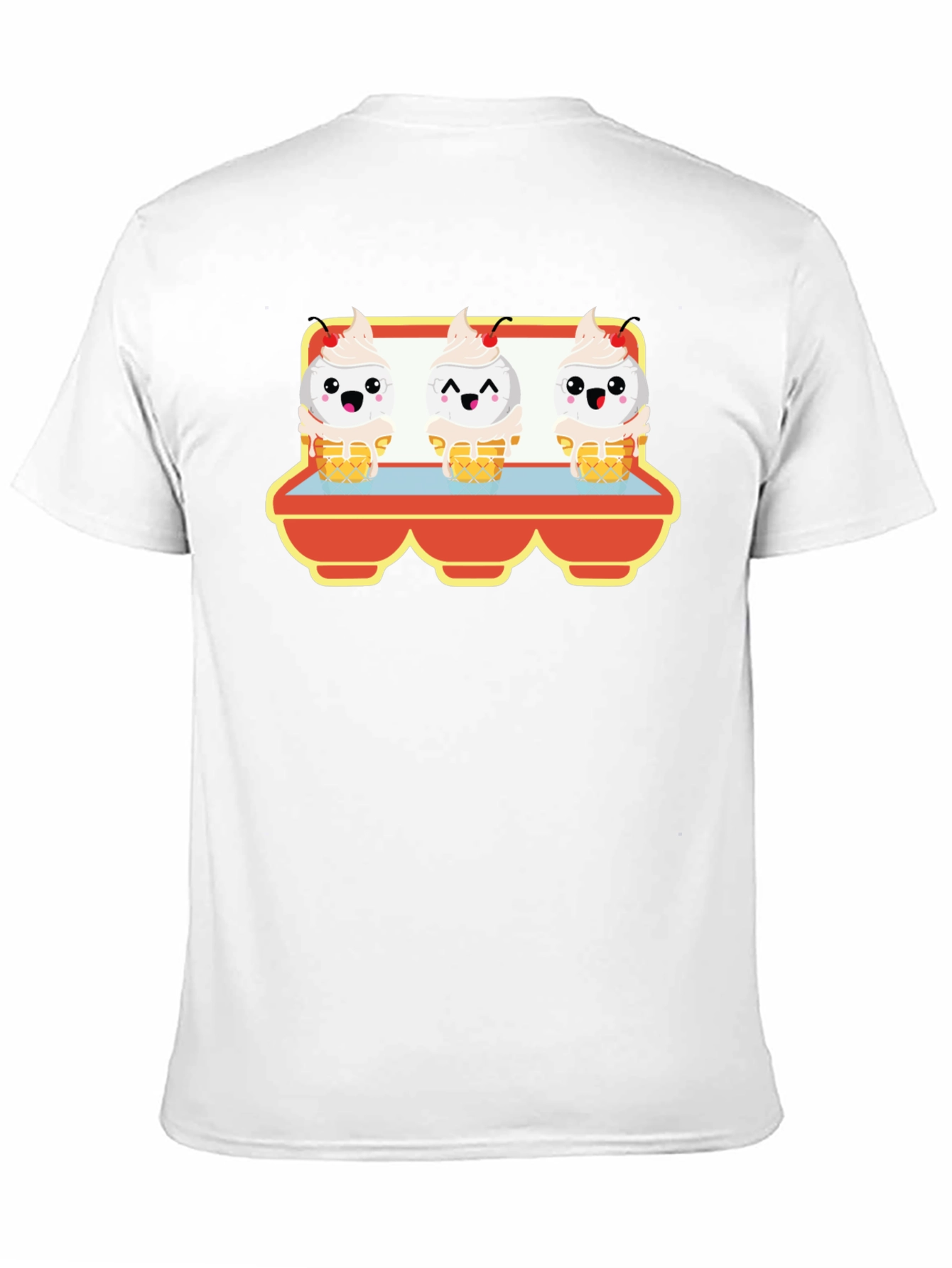 Cute Ice Cream Cone T-Shirt - Unique Graphic Tee
