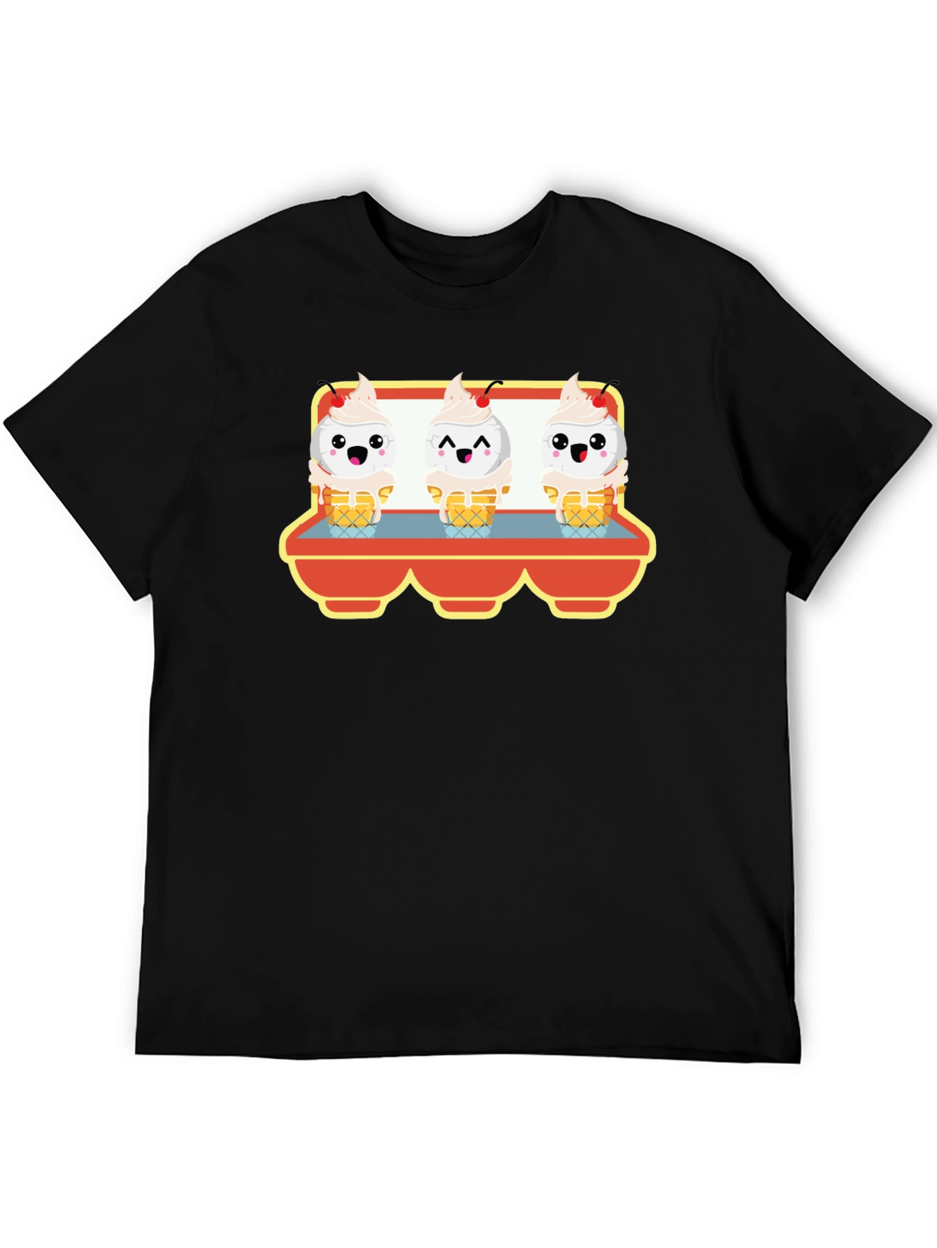 Cute Ice Cream Cone T-Shirt - Unique Graphic Tee