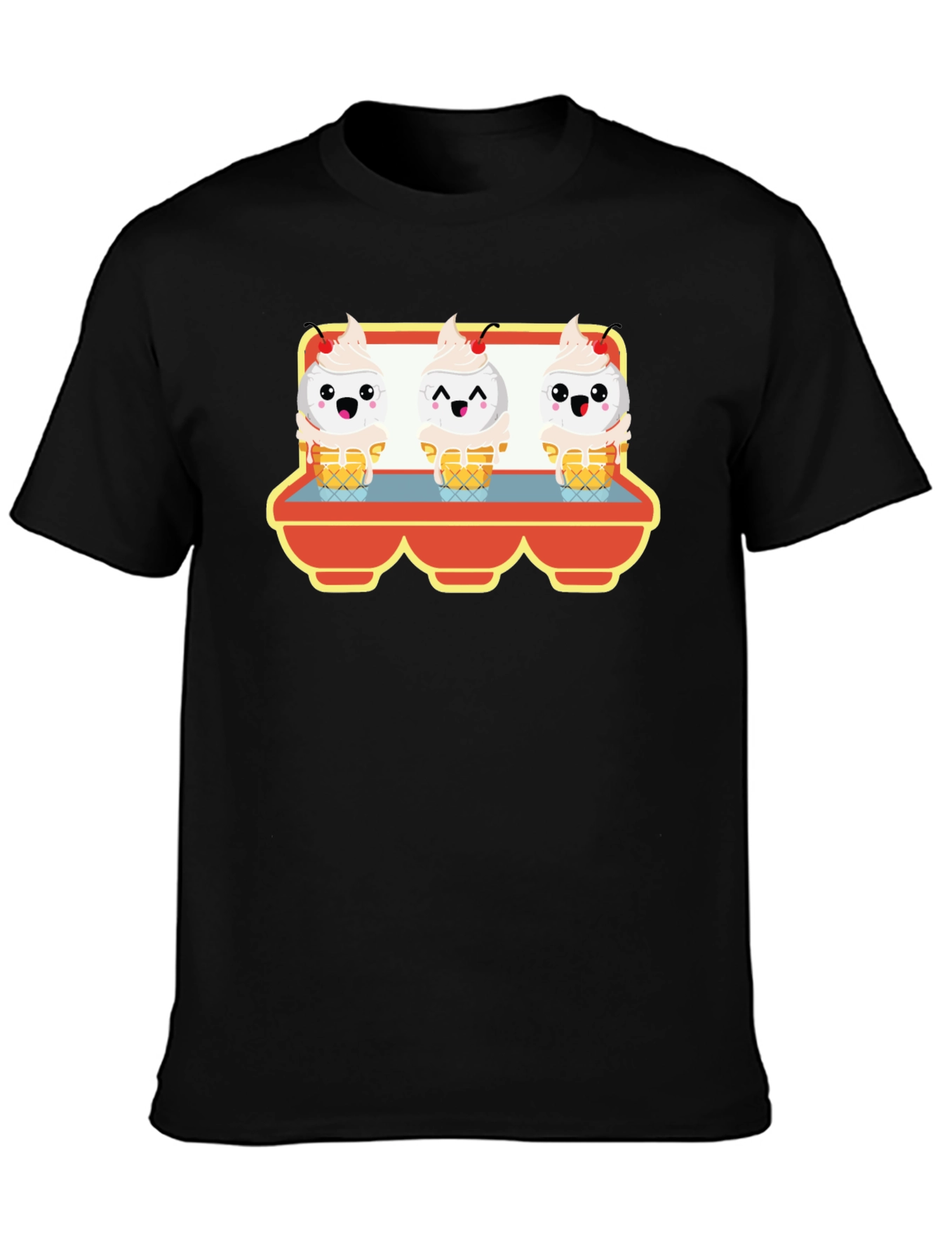 Cute Ice Cream Cone T-Shirt - Unique Graphic Tee