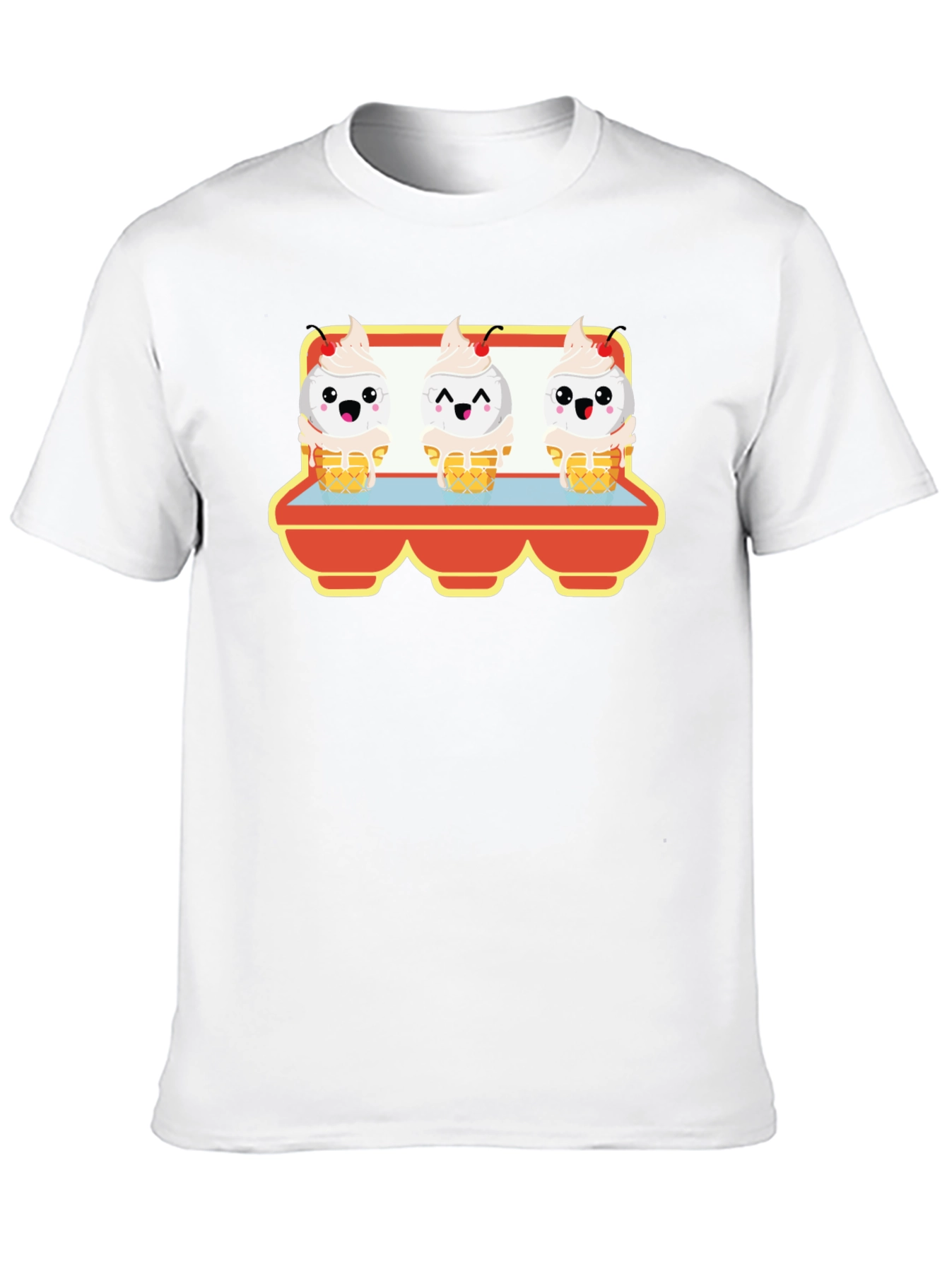 Cute Ice Cream Cone T-Shirt - Unique Graphic Tee