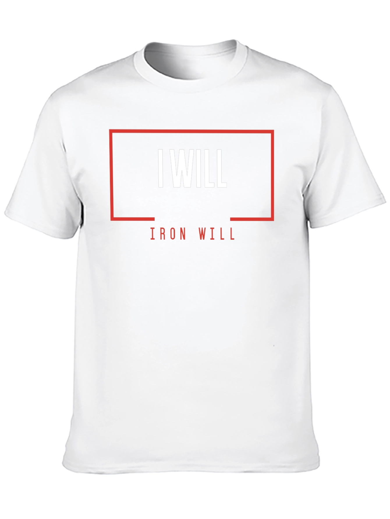 I Will Iron Will Black Graphic T-Shirt
