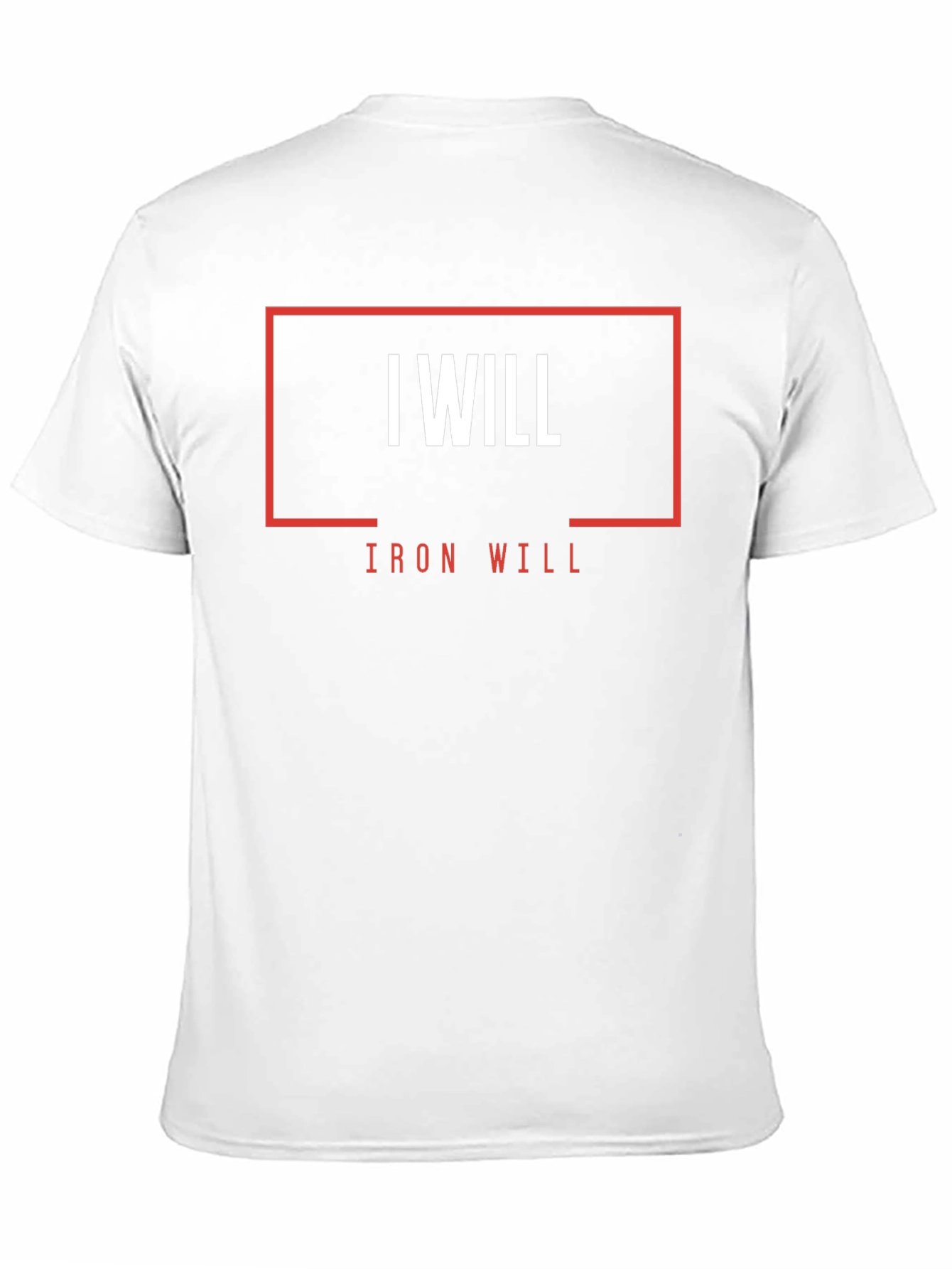 I Will Iron Will Black Graphic T-Shirt