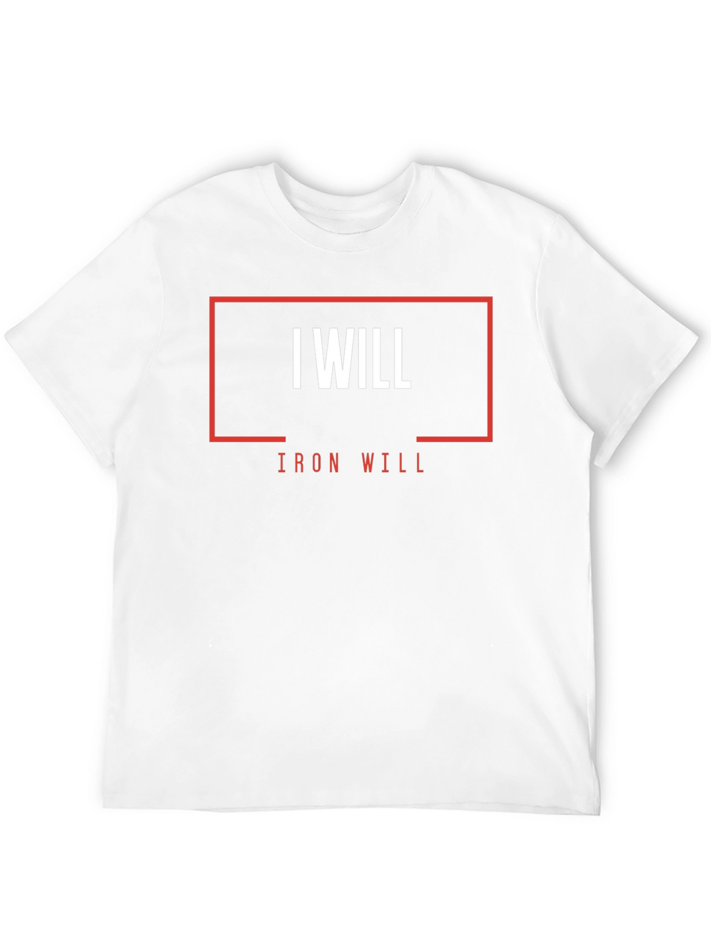 I Will Iron Will Black Graphic T-Shirt
