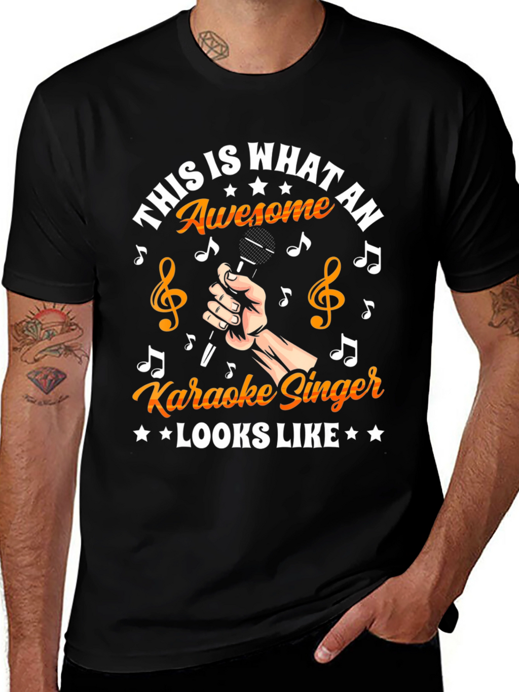 Awesome Karaoke Singer T-Shirt