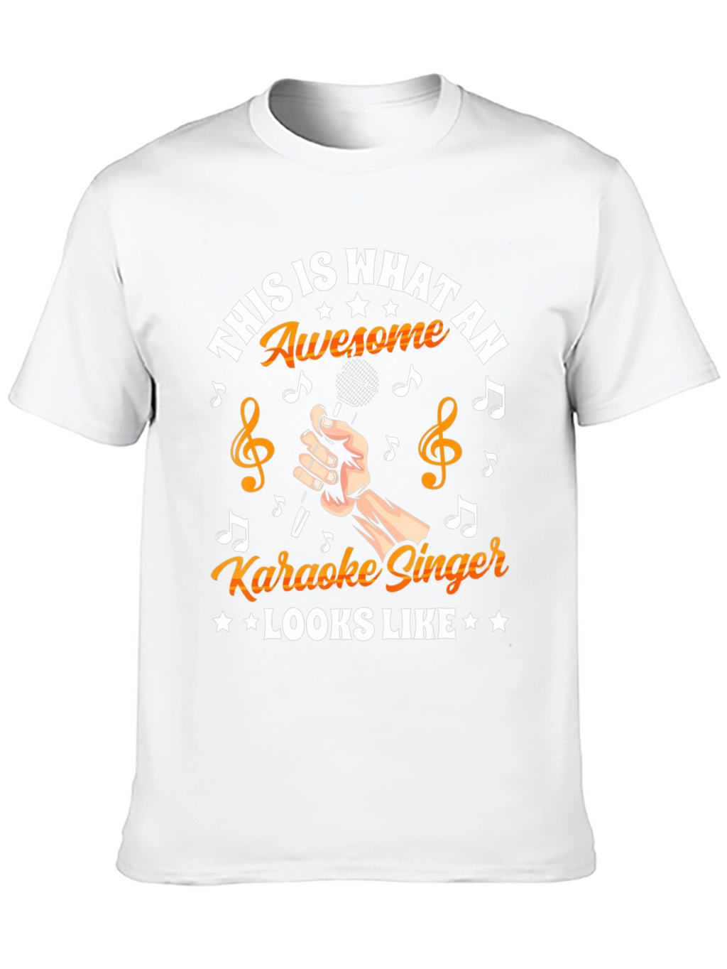 Awesome Karaoke Singer T-Shirt
