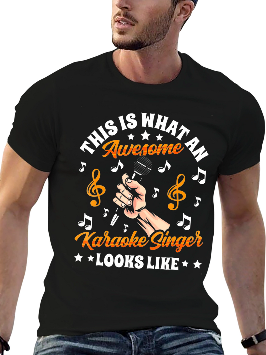 Awesome Karaoke Singer T-Shirt