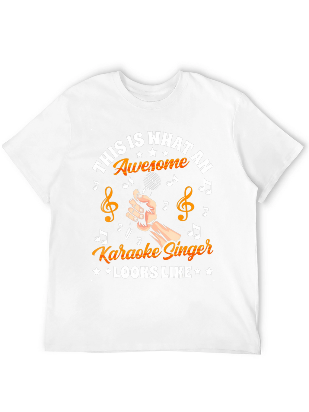 Awesome Karaoke Singer T-Shirt