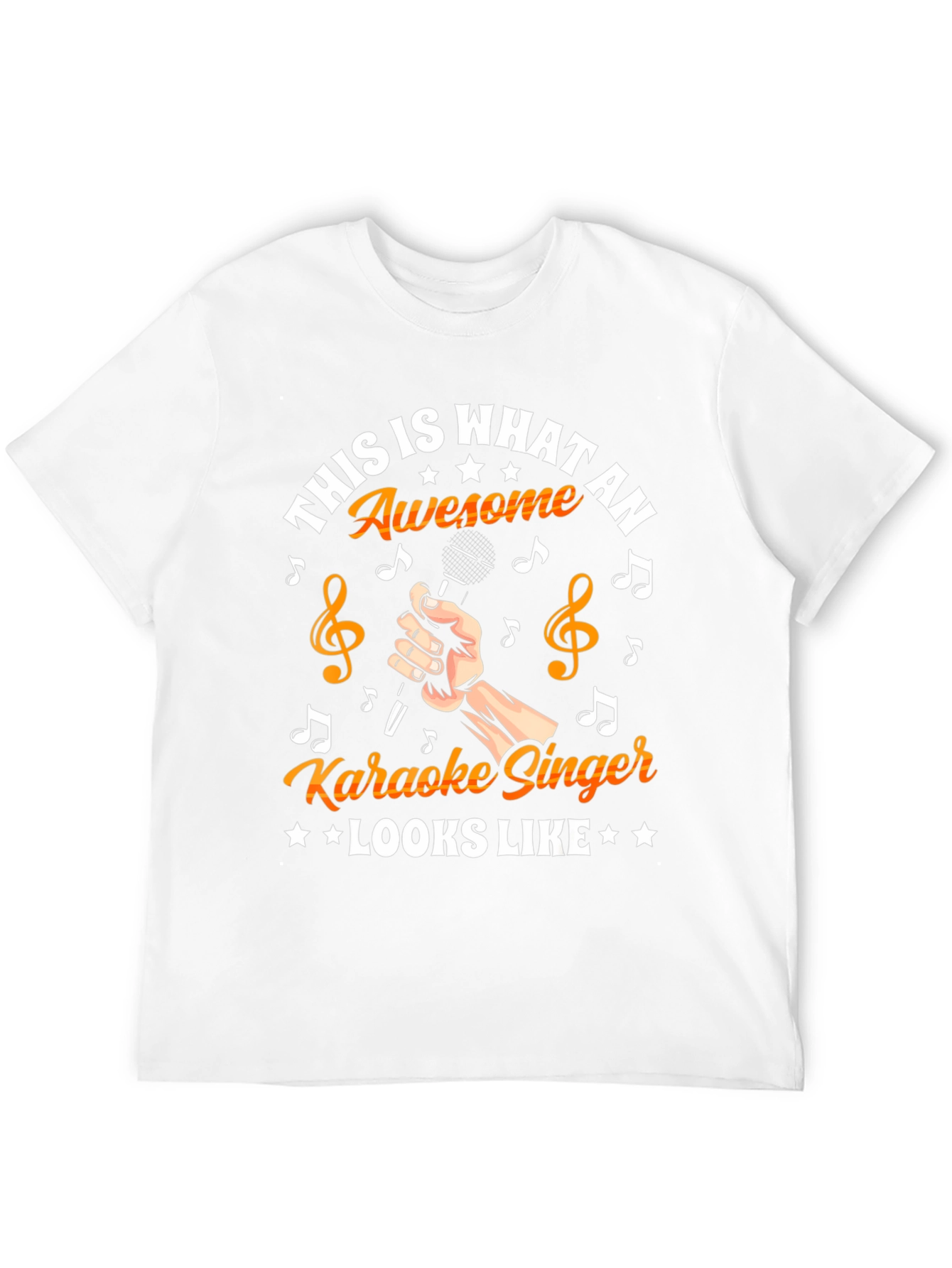 Awesome Karaoke Singer T-Shirt