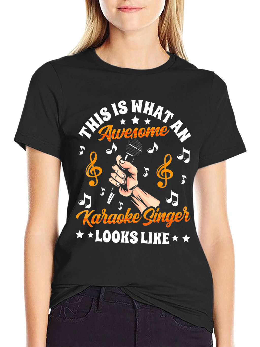 Awesome Karaoke Singer T-Shirt