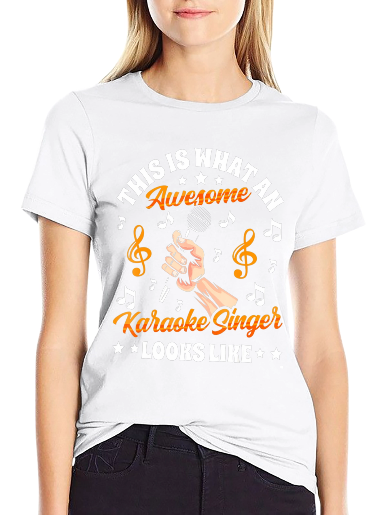 Awesome Karaoke Singer T-Shirt
