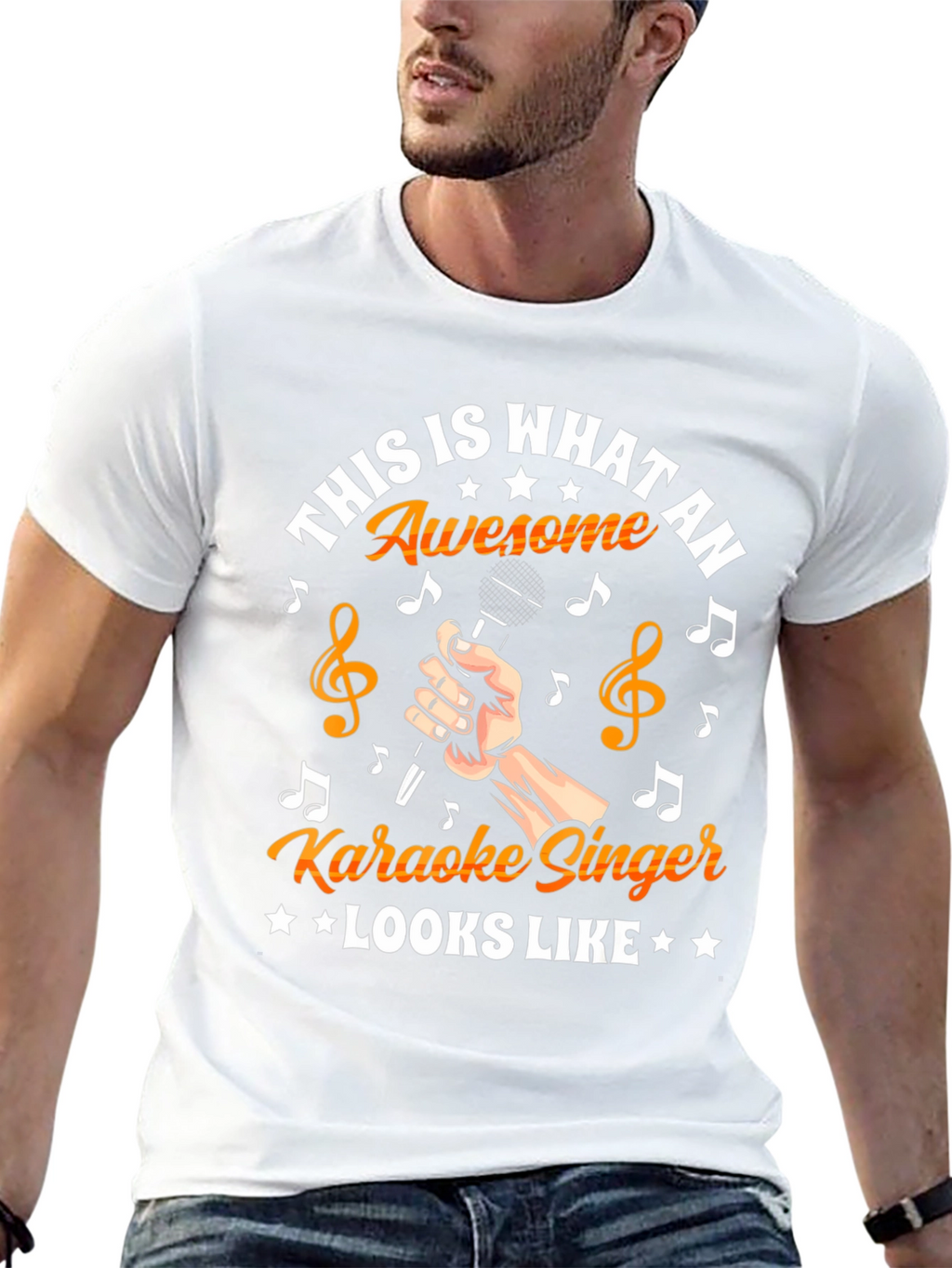 Awesome Karaoke Singer T-Shirt