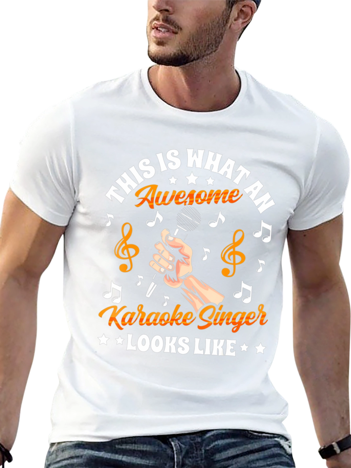 Awesome Karaoke Singer T-Shirt
