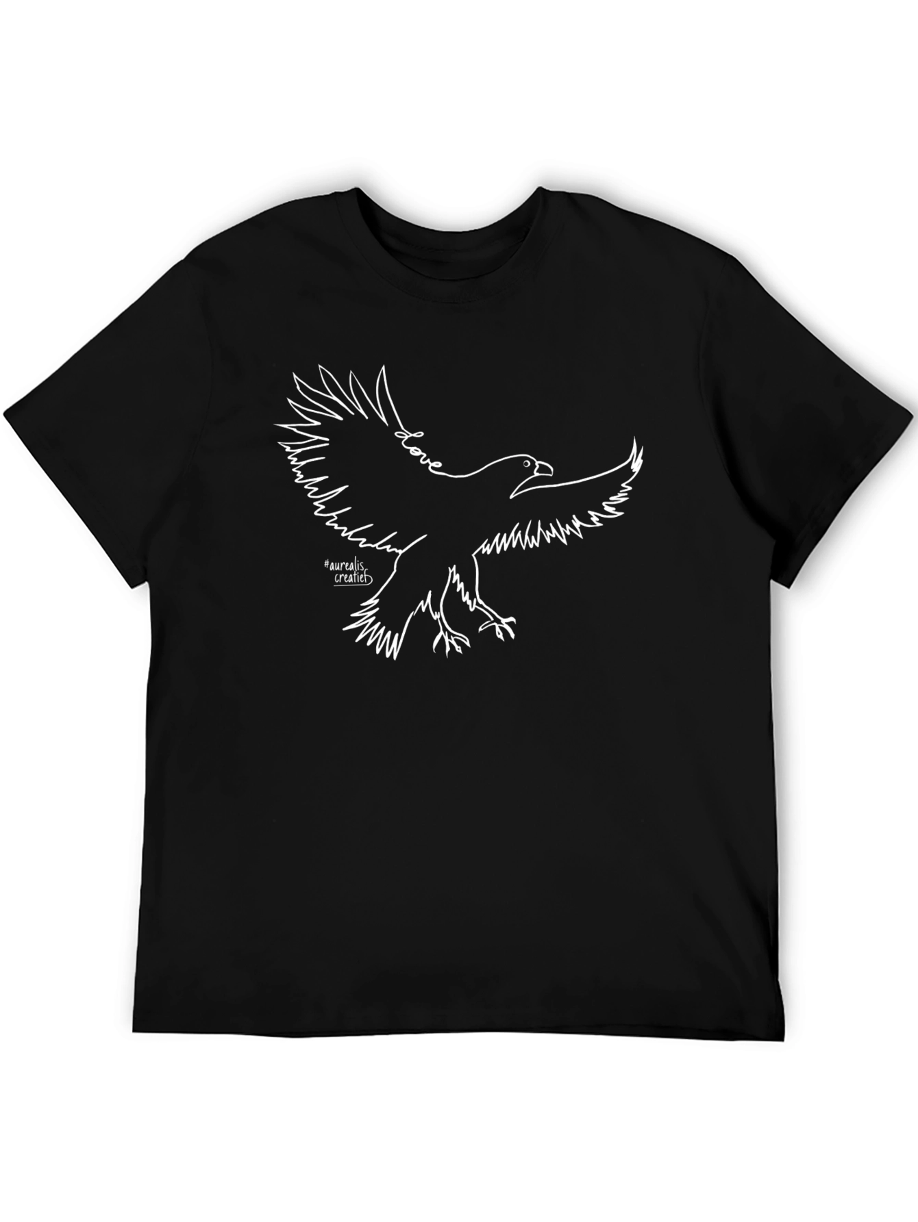 Eagle Love Graphic T-Shirt - Stylish Mens Tee