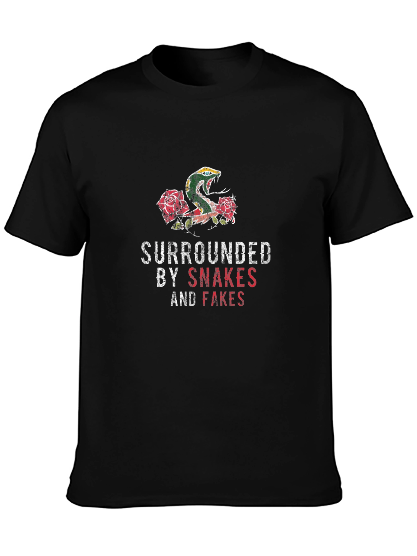 Snakes and Fakes Graphic Tee