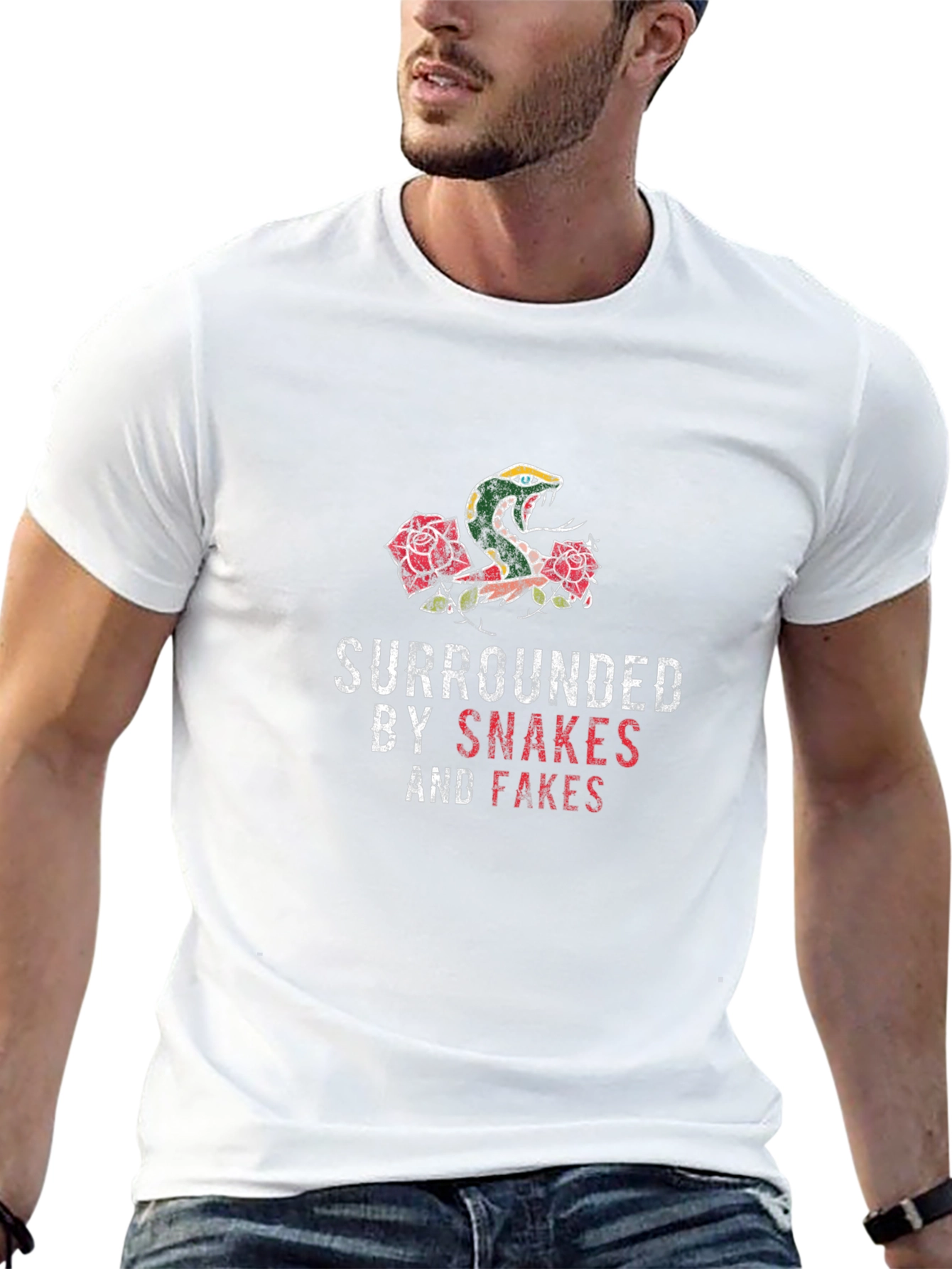 Snakes and Fakes Graphic Tee