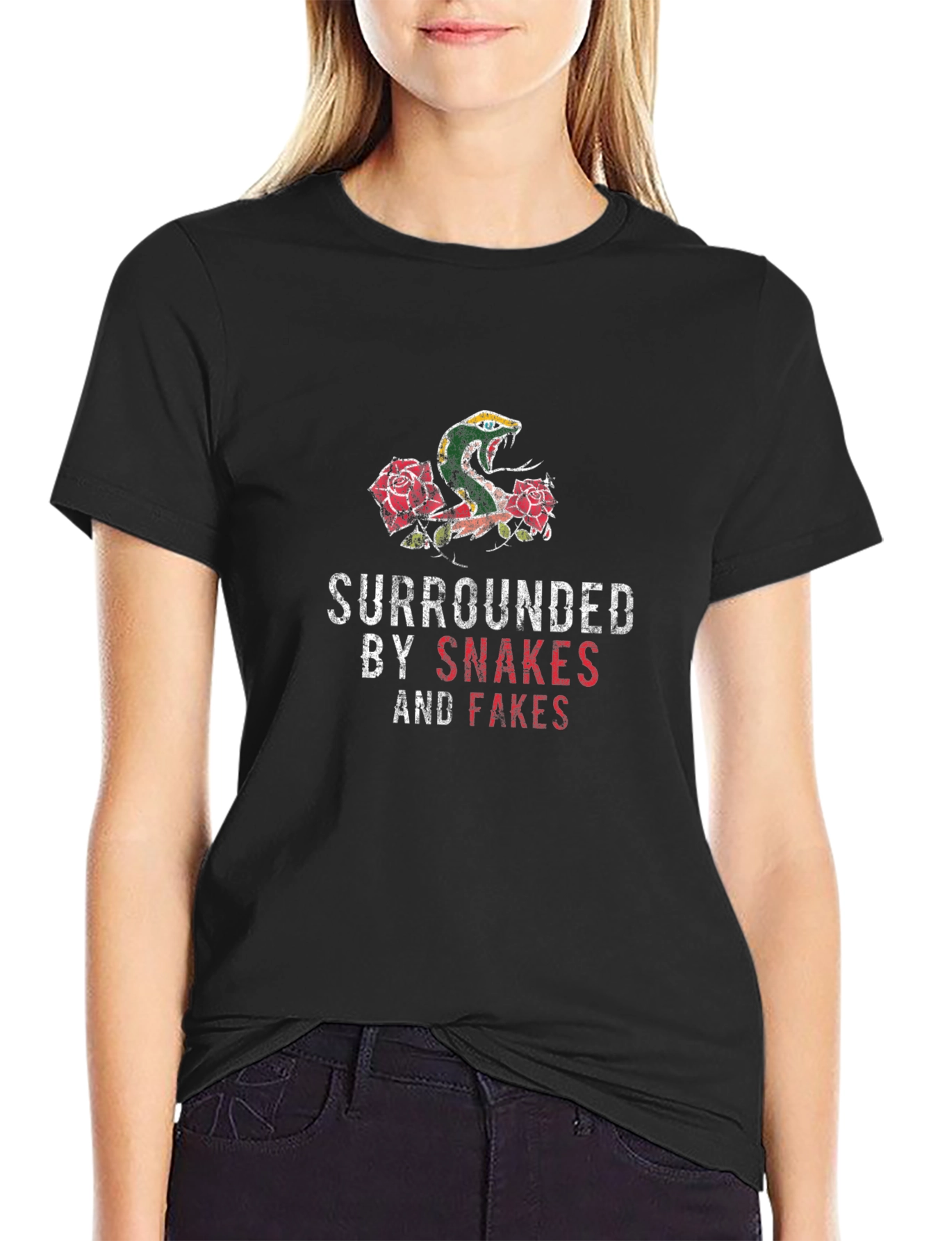 Snakes and Fakes Graphic Tee