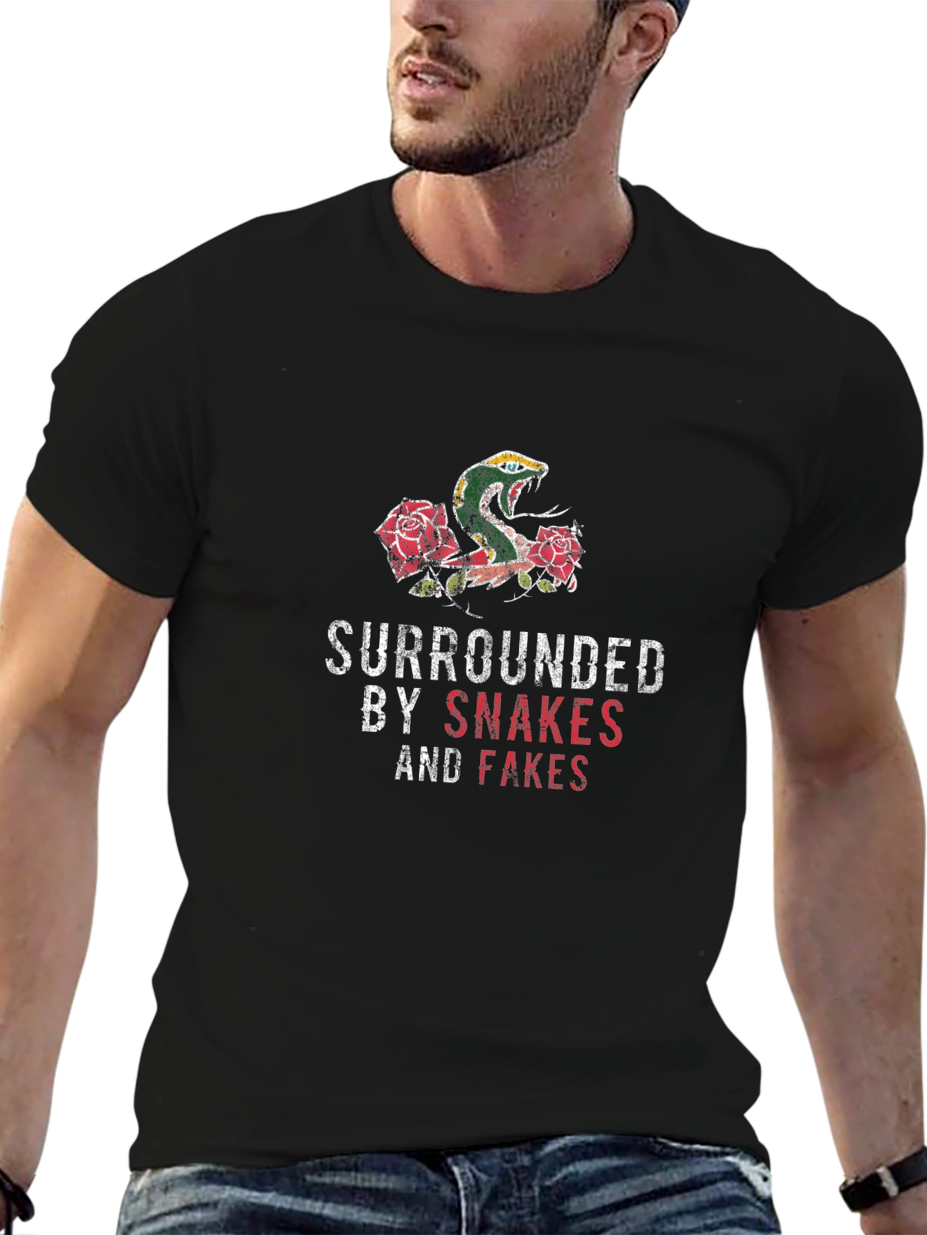 Snakes and Fakes Graphic Tee