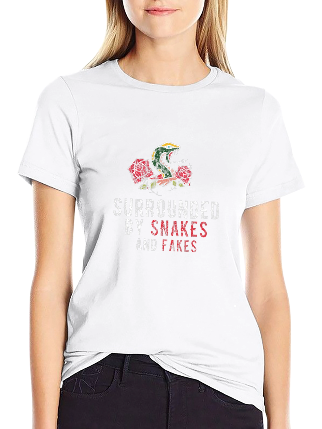 Snakes and Fakes Graphic Tee
