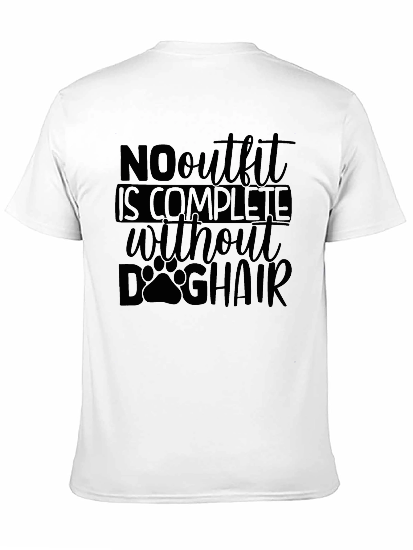 Dog Hair Complete Outfit Funny T-Shirt
