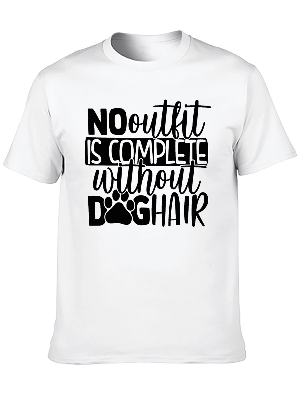 Dog Hair Complete Outfit Funny T-Shirt