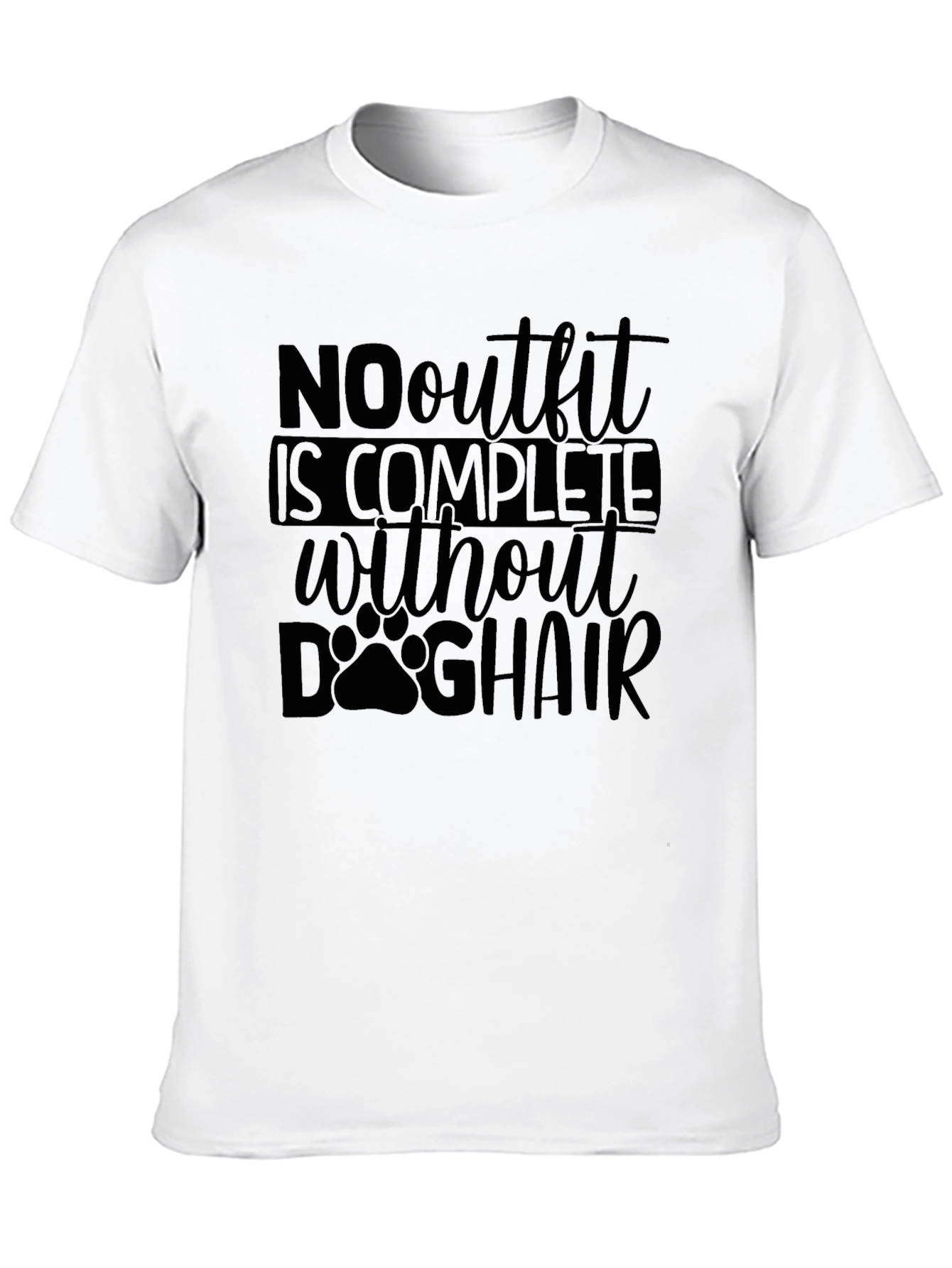 Dog Hair Complete Outfit Funny T-Shirt