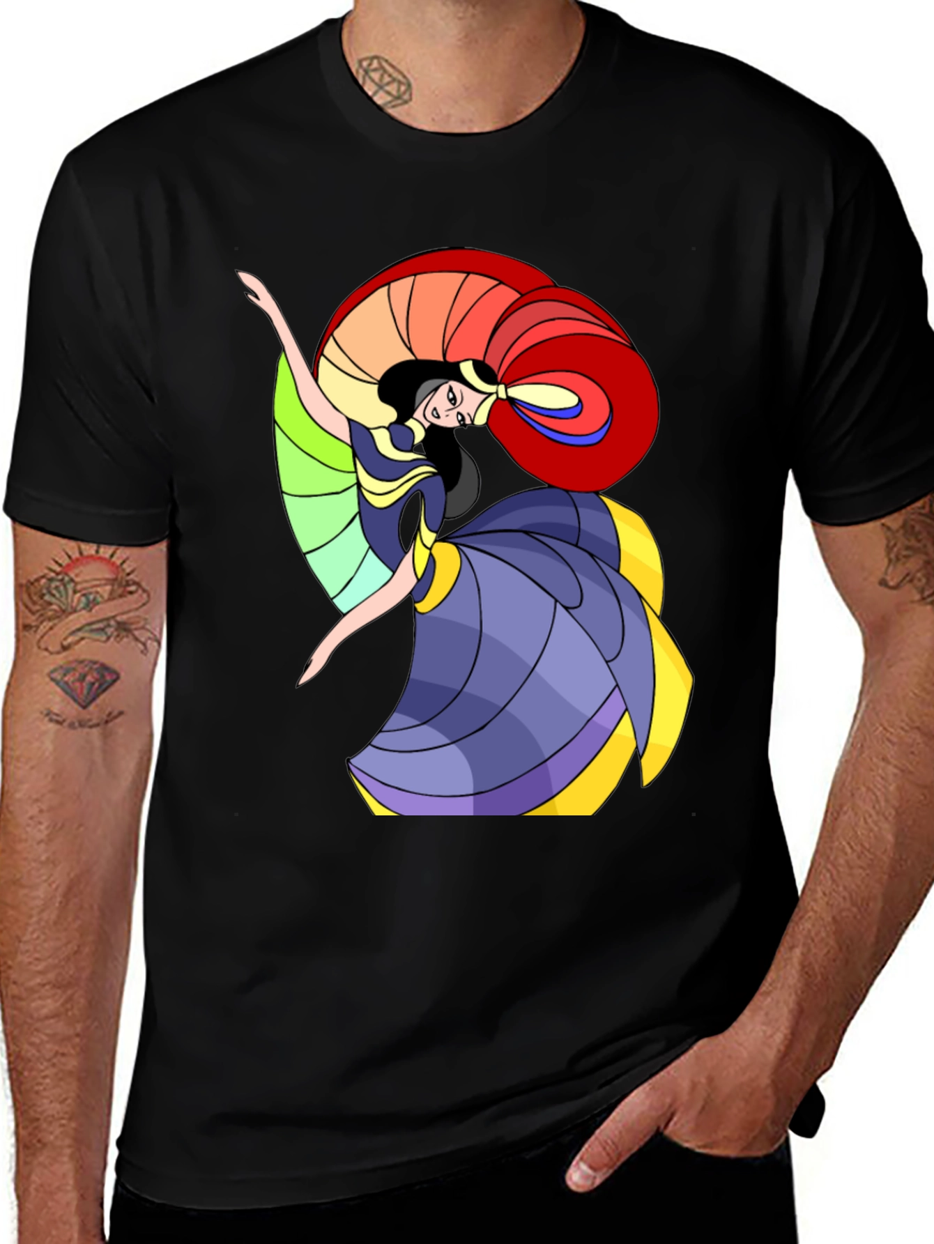 Rainbow Dancer Graphic Tee