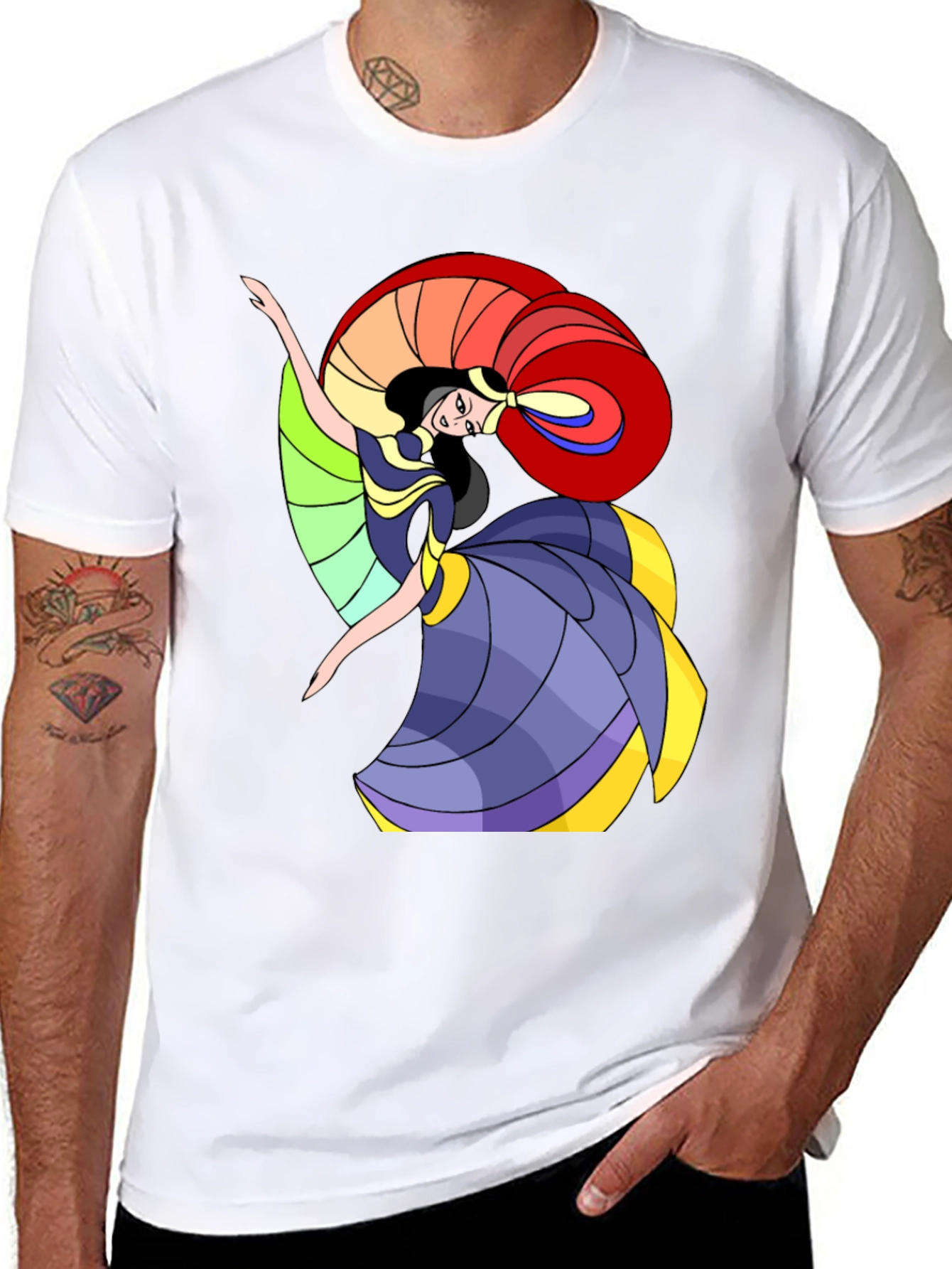 Rainbow Dancer Graphic Tee
