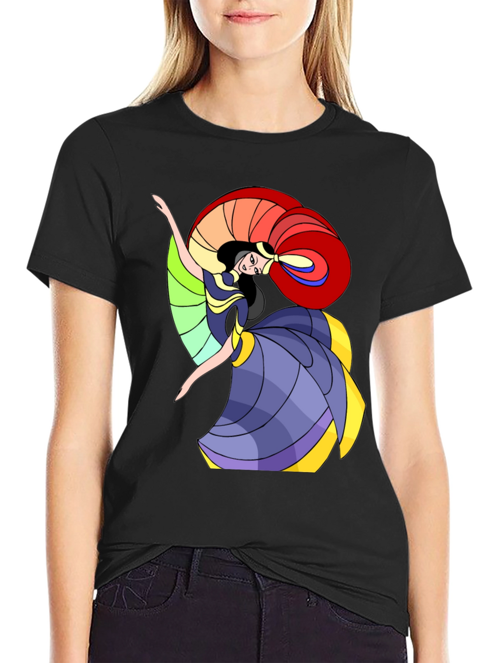 Rainbow Dancer Graphic Tee